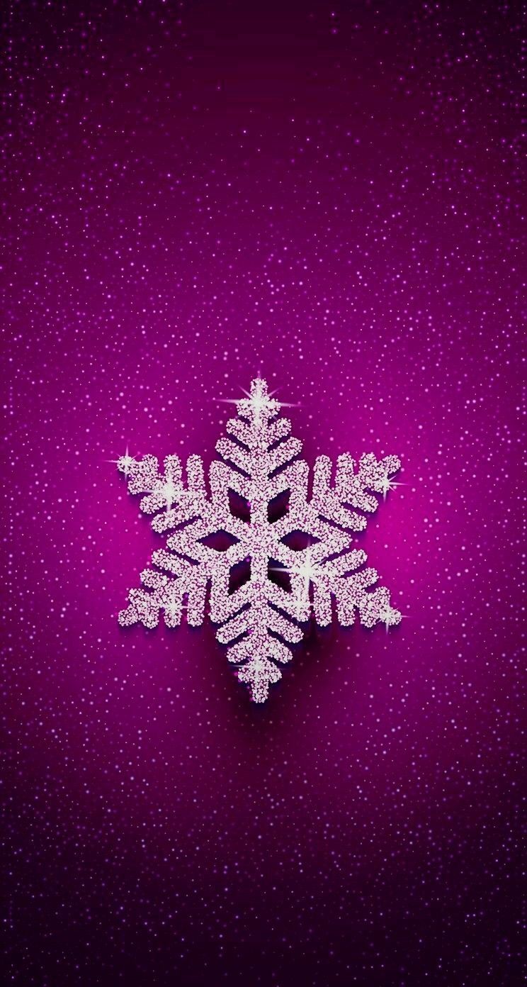 Black and pink and silver sparkly snowflakes winter Christmas. Wallpaper iphone christmas, Snowflake wallpaper, Holiday wallpaper