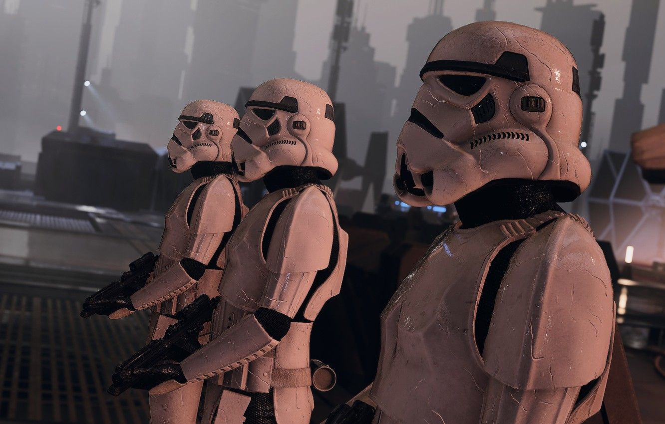 Wallpaper Star Wars, Stormtrooper, Star Wars Battlefront II image for desktop, section игры