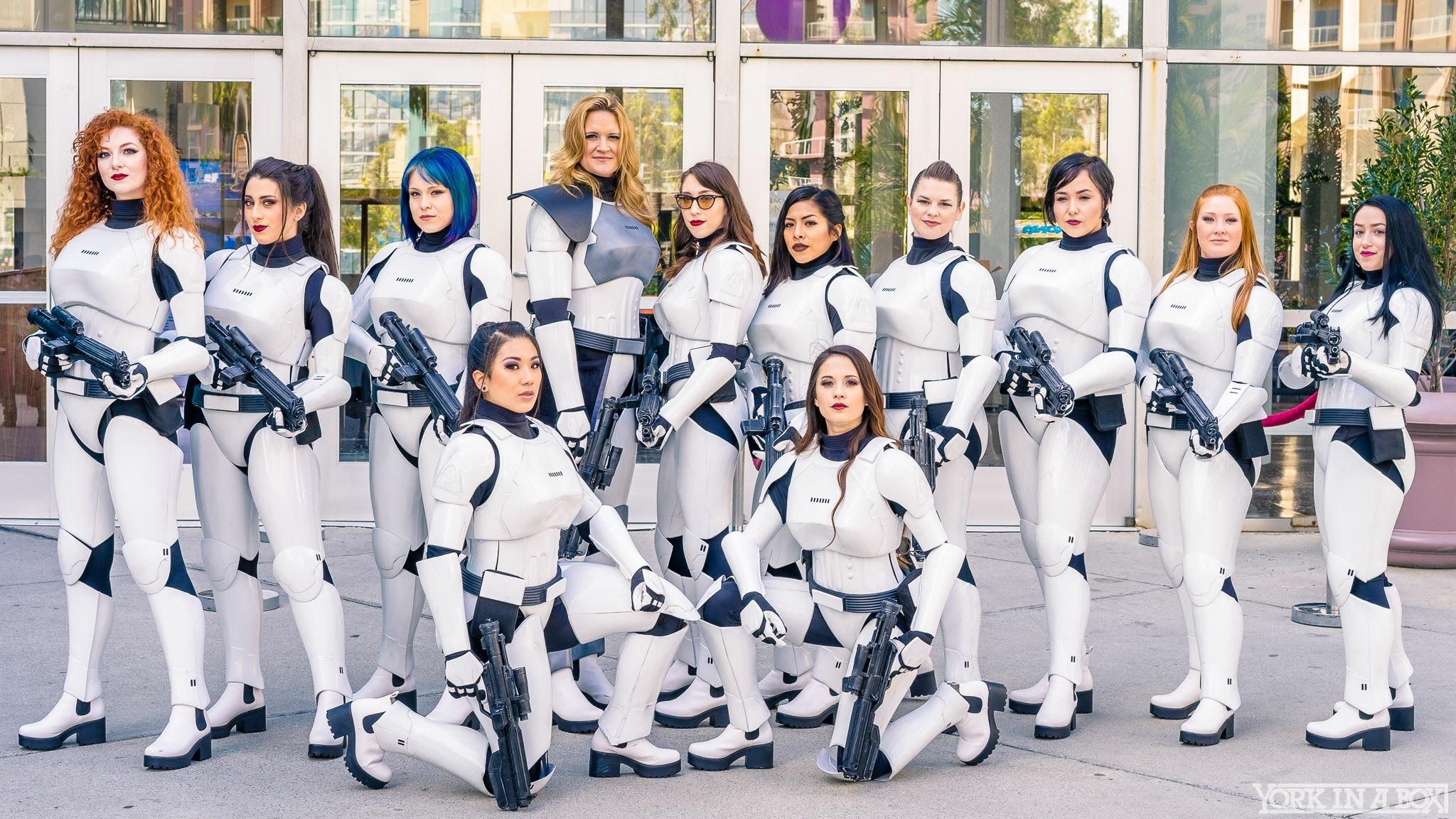 What it's like to wear the awesome new FEM7 armor for female stormtroopers