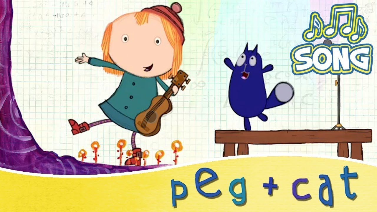 Peg + Cat Song (15 Minutes). Cat theme, Peg plus cat, Cat work