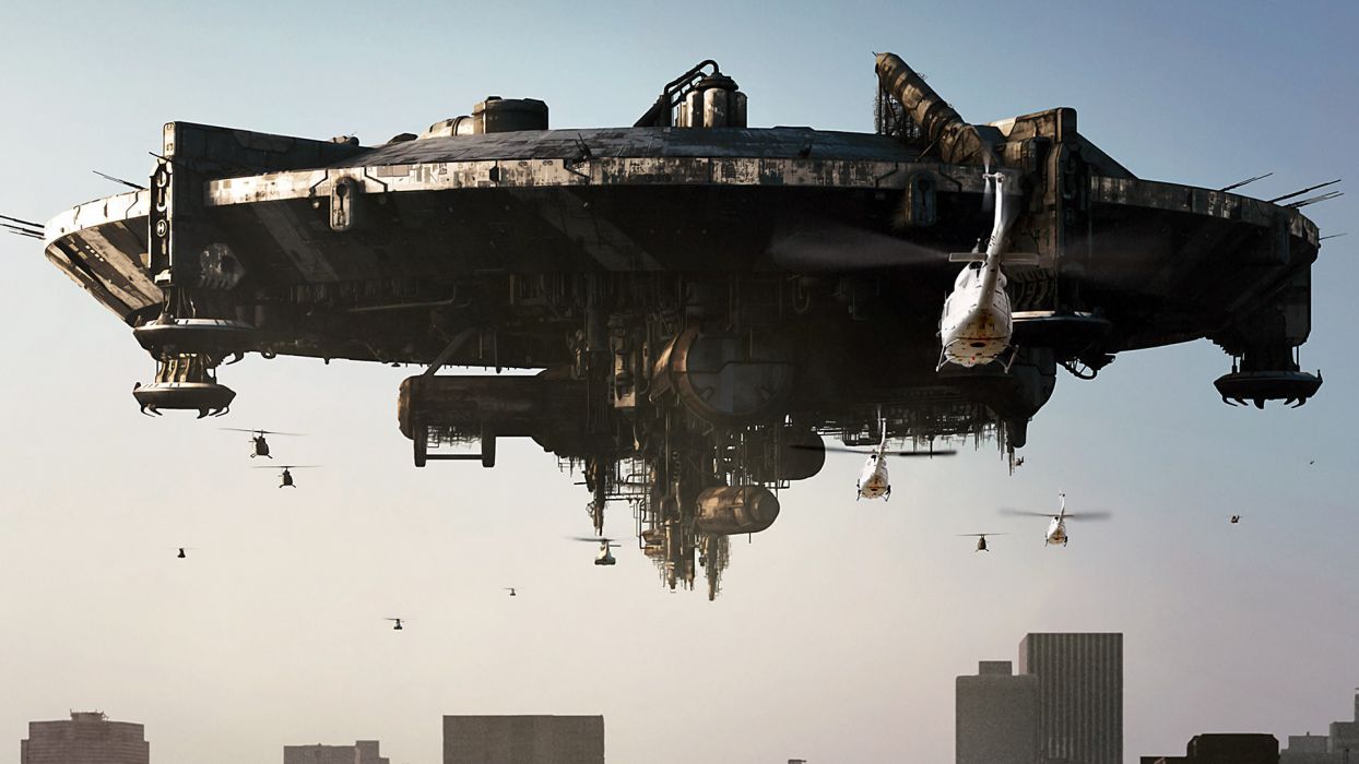 DISTRICT 9 Sci Fi Alien Spaceship Wallpaperx1080