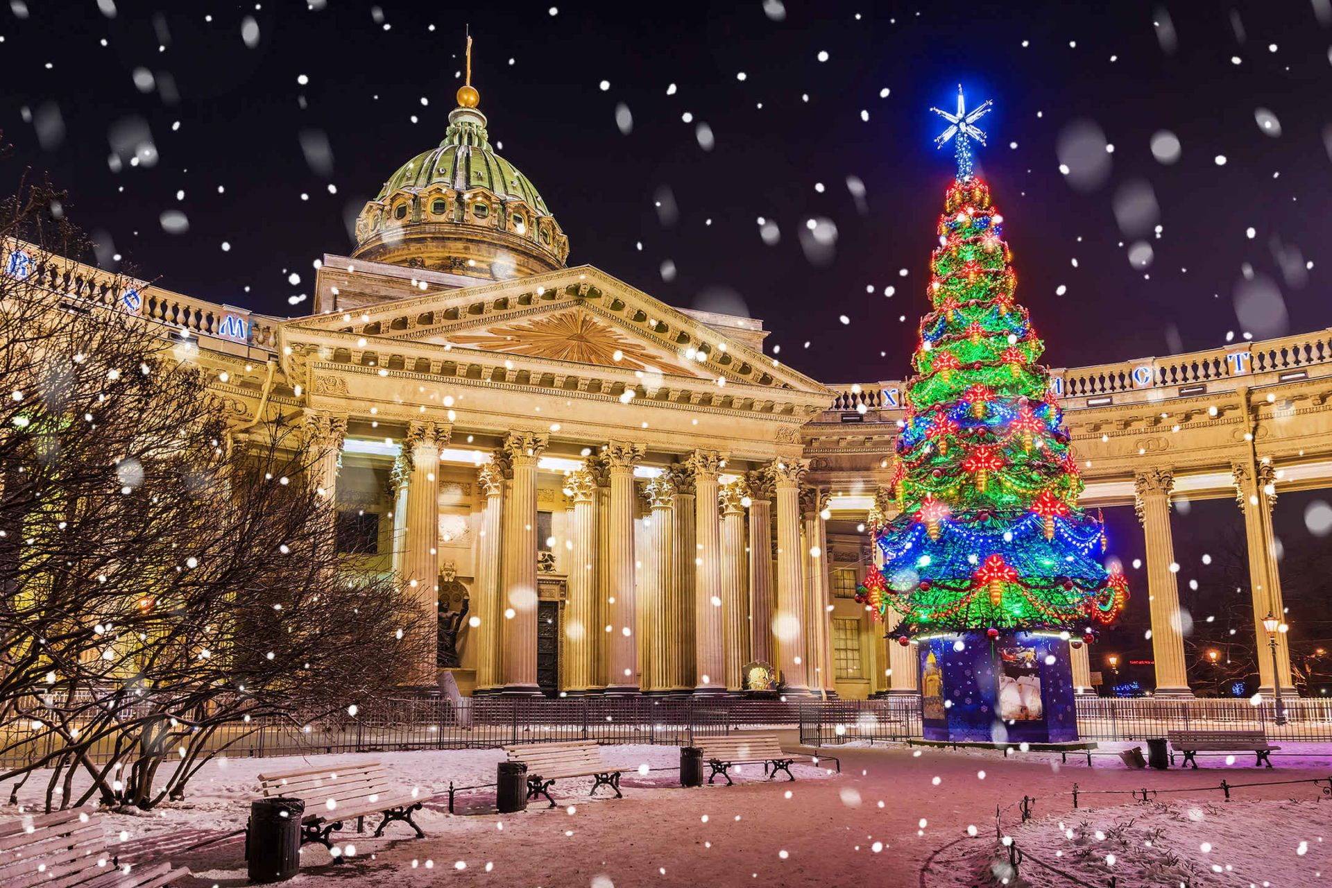 Wallpaper Christmas Tree