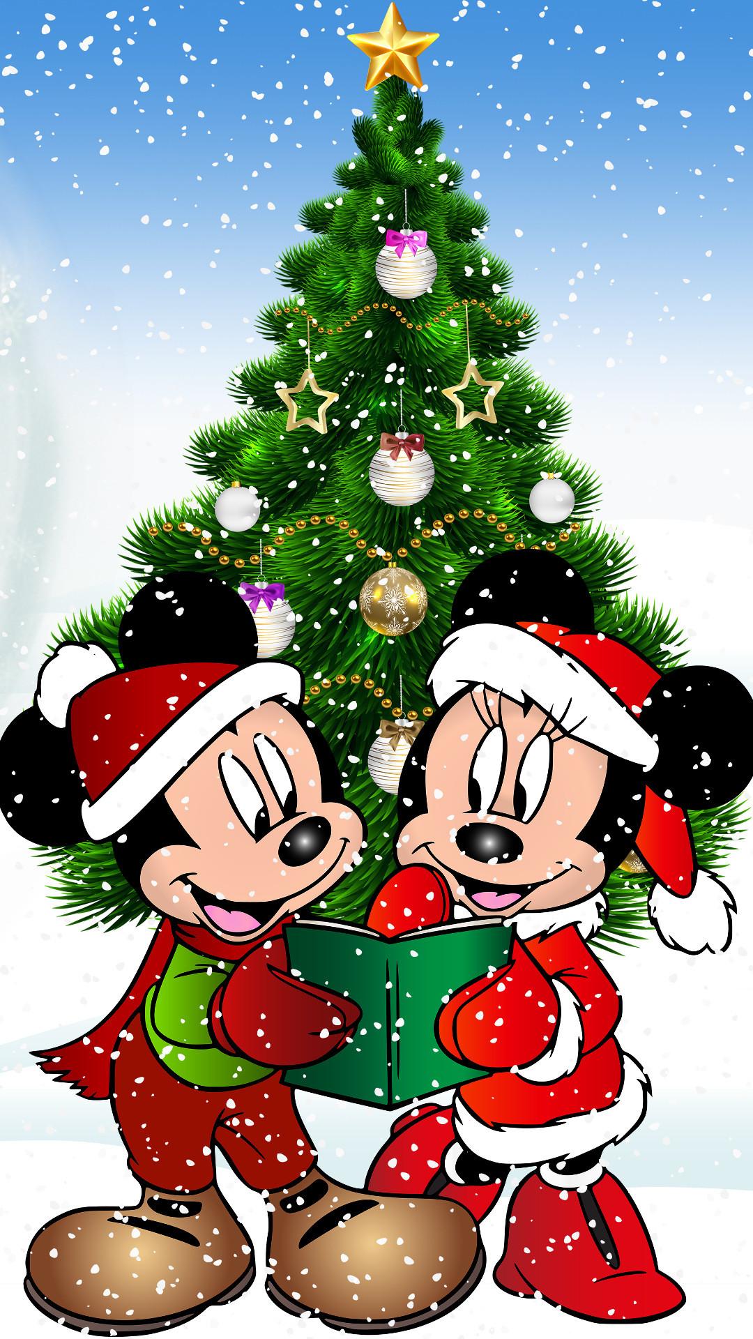Disney Christmas iPhone Wallpaper HD