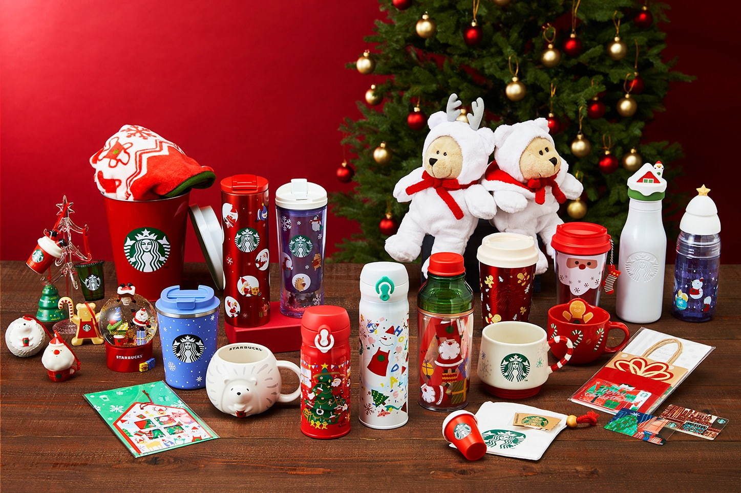 Starbucks Japan Releases New Limited Edition Mugs, Cards And Travel Bottles For Christmas 2019. SoraNews24 Japan News