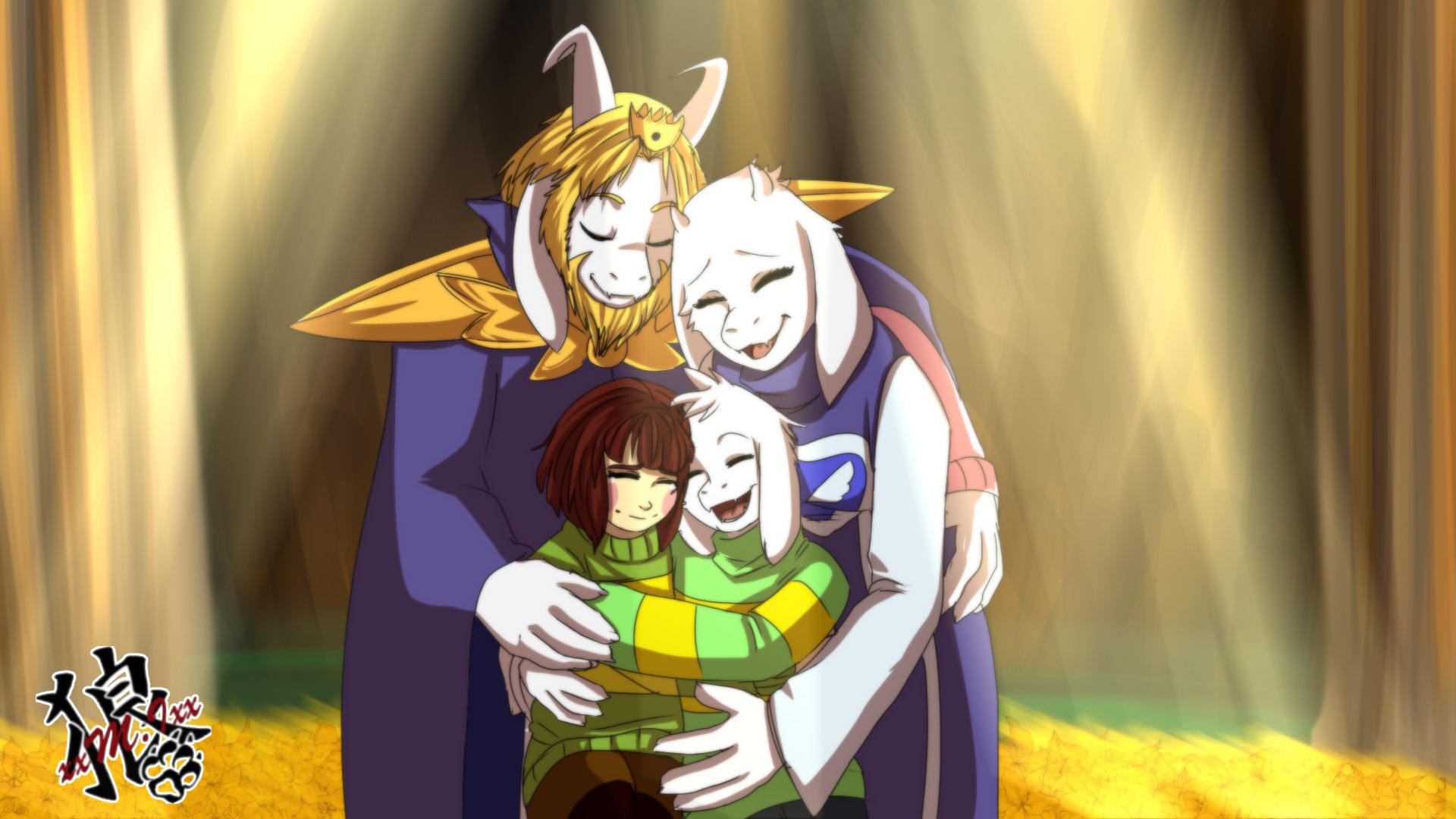 Wallpaper Of Undertale, Asgore, Asriel, Chara, Toriel Toriel Asgore Chara Asriel