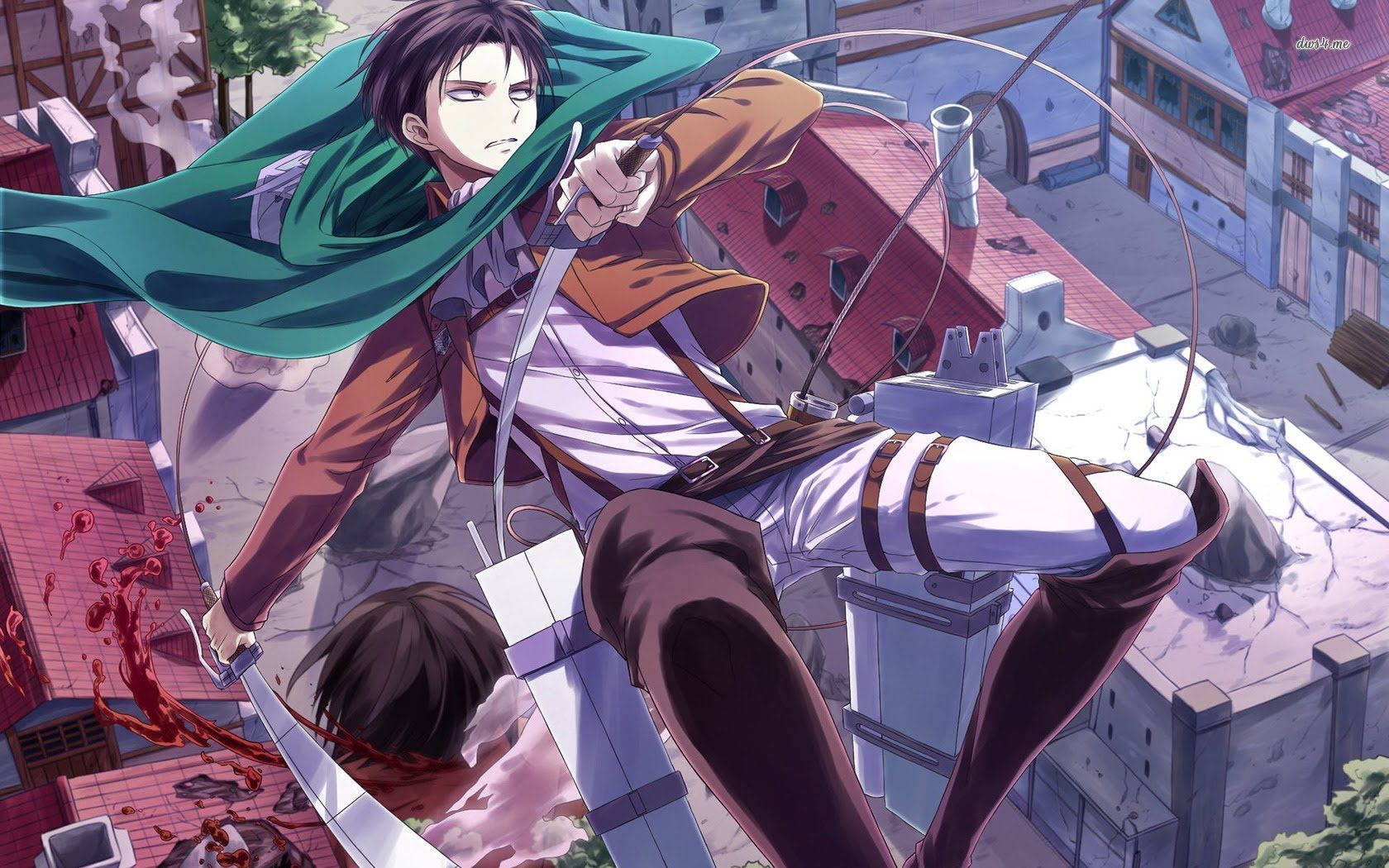 Levi Kills People Søk. Attack On Titan Levi, Anime, Anime Wallpaper