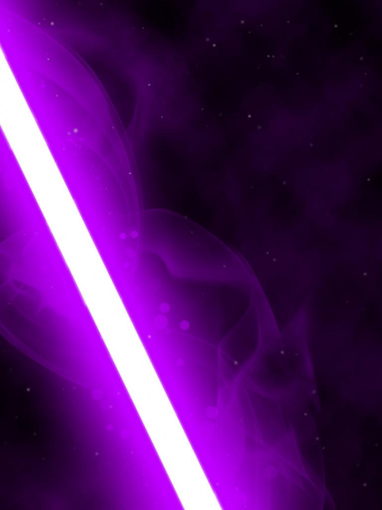 Purple Lightsaber Wallpaper HD