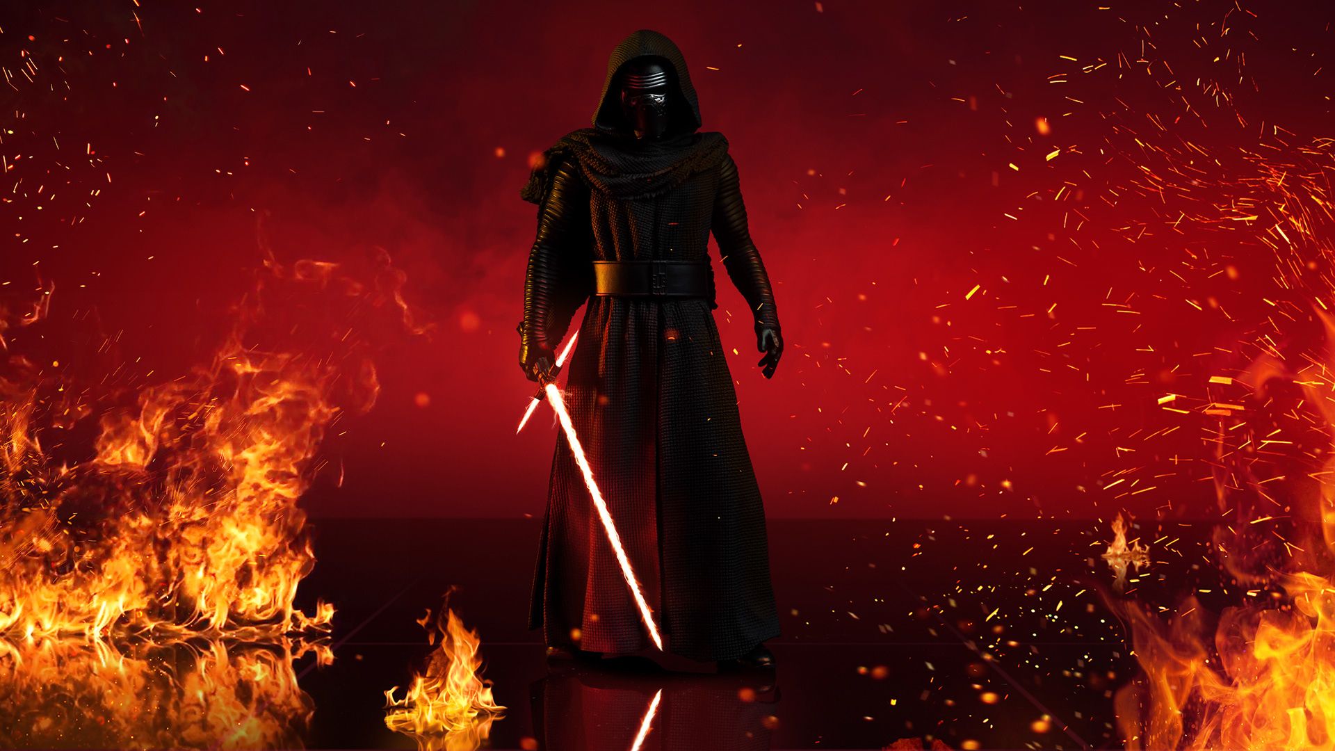 Kylo Ren With Lightsaber In Star Wars 1080x2340 Resolution Wallpaper, HD Movies 4K Wallpaper, Image, Photo and Background