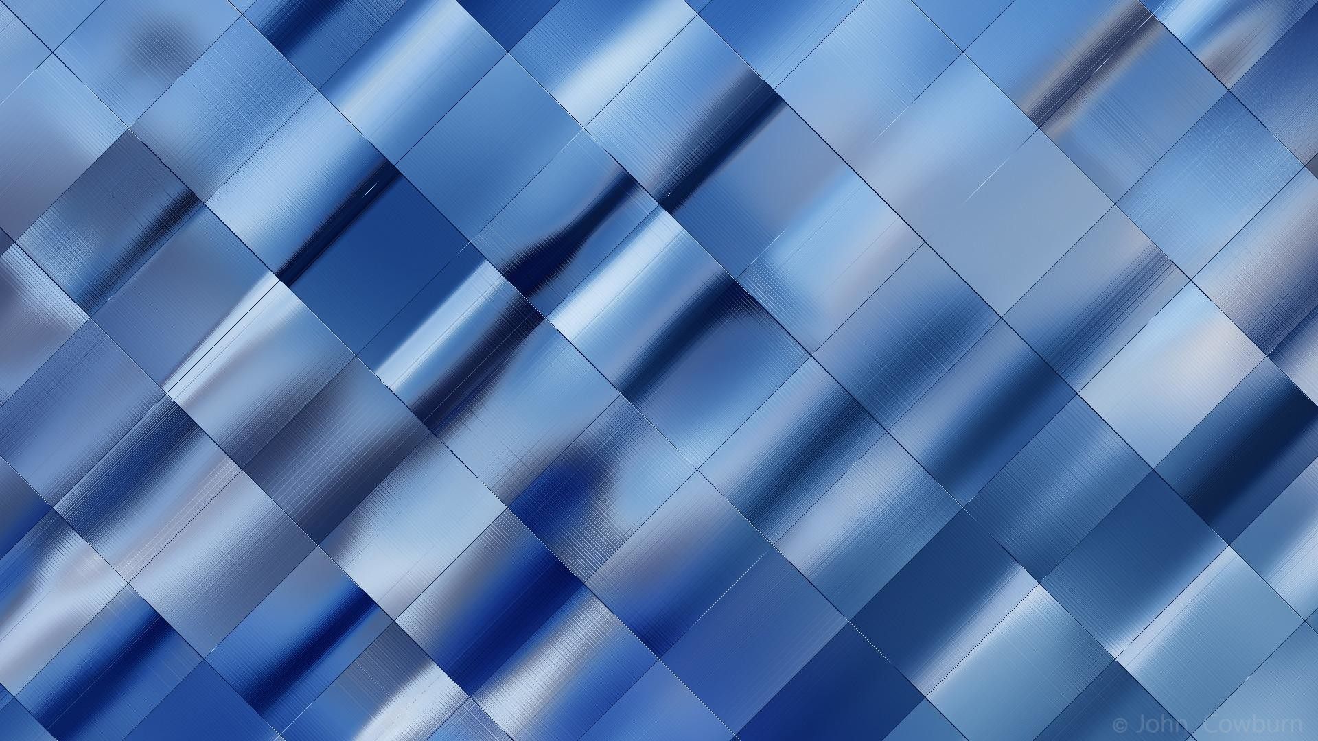 Blue Silver Wallpaper