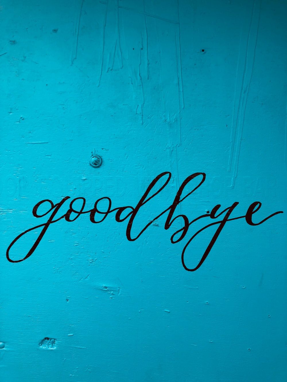 Goodbye Picture. Download Free Image
