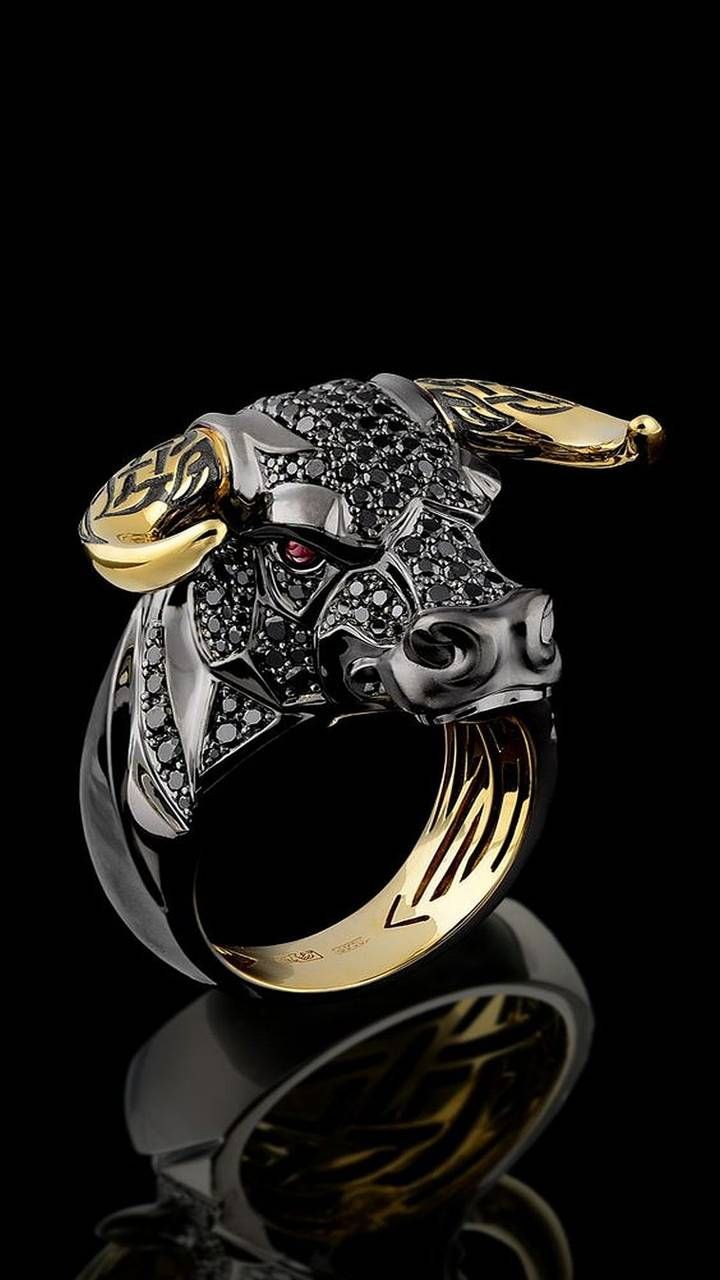 Cool rings for men, Mens gold jewelry.com