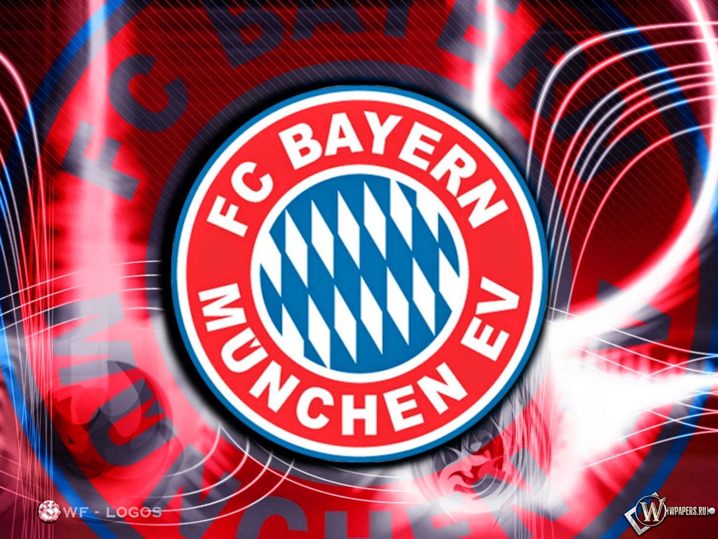 Bayern Munchen Football Club Wallpaper Munich 3D Logo Wallpaer HD Wallpaper
