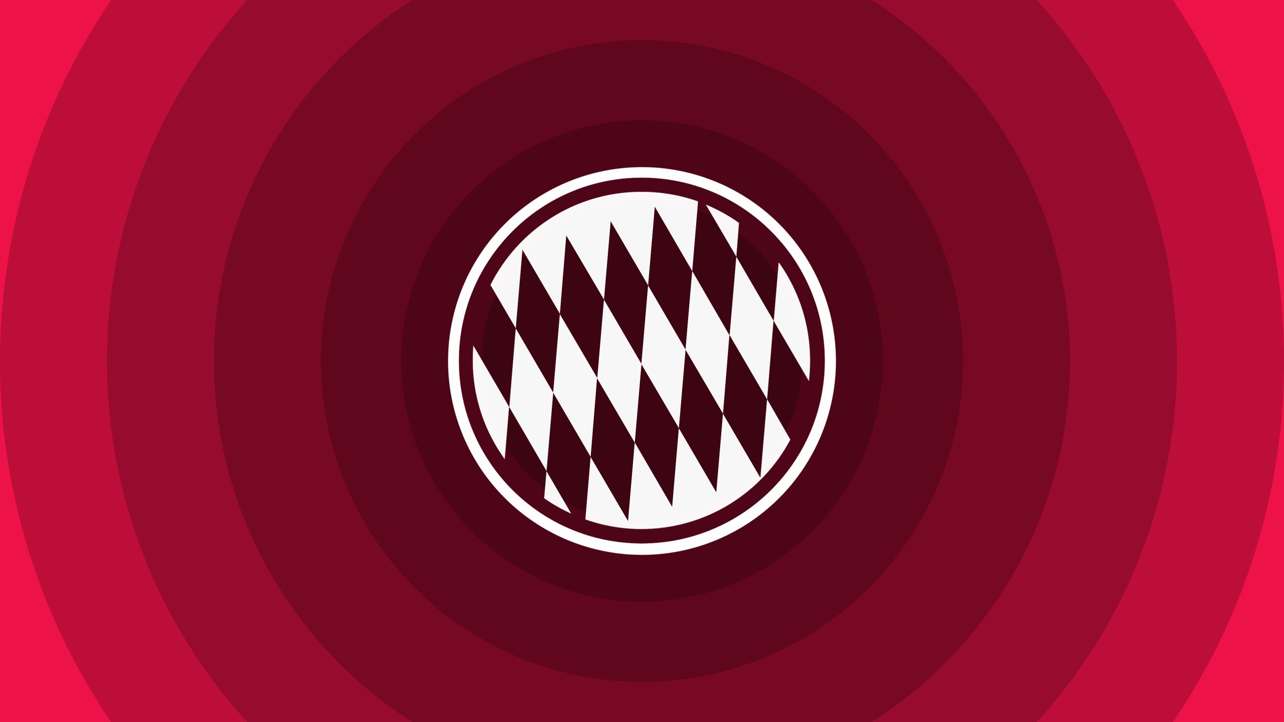 Fc Bayern Munich Minimal Logo At 2560 X 1440 Size Bayern Munchen Red Logo Wallpaper & Background Download