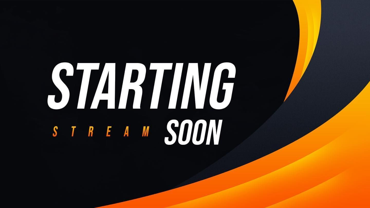 Stream Starting Soon Template