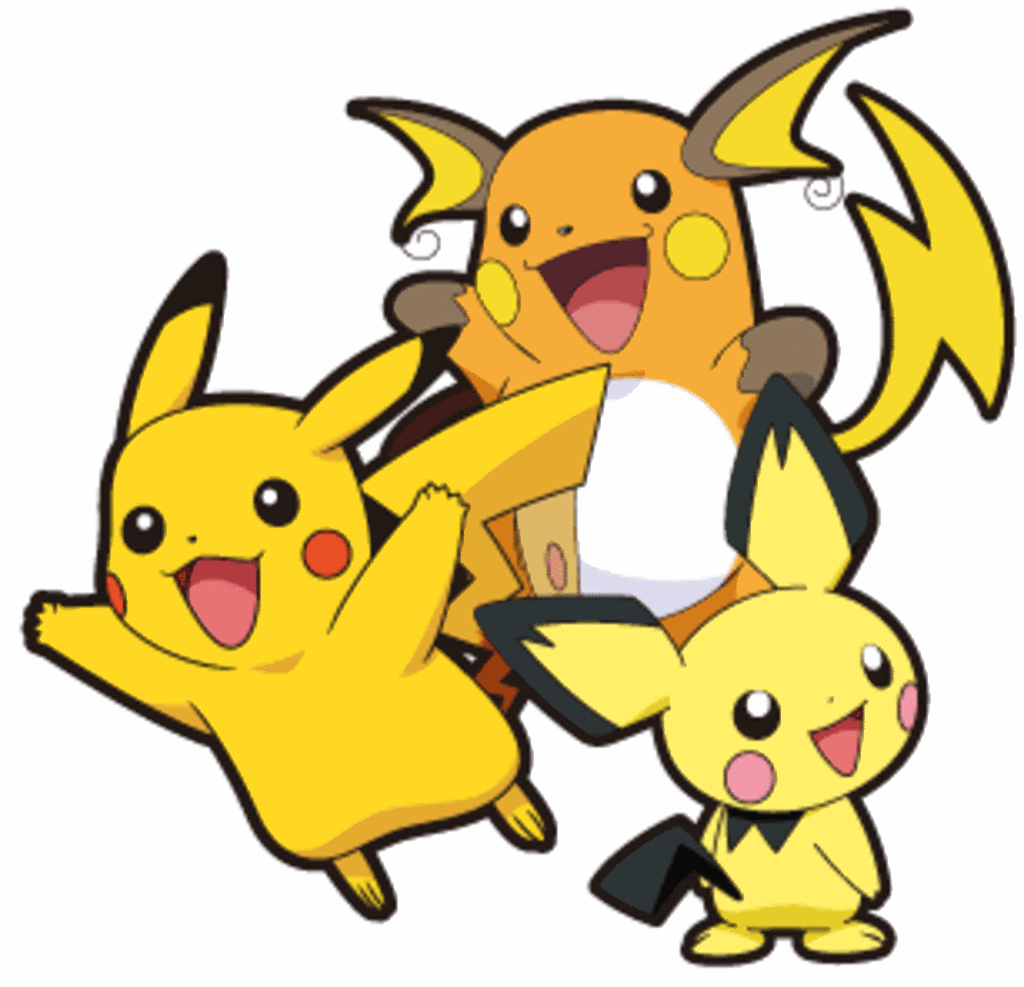 Pichu Evolution. Pikachu raichu, Pichu pikachu raichu, Cute pokemon wallpaper