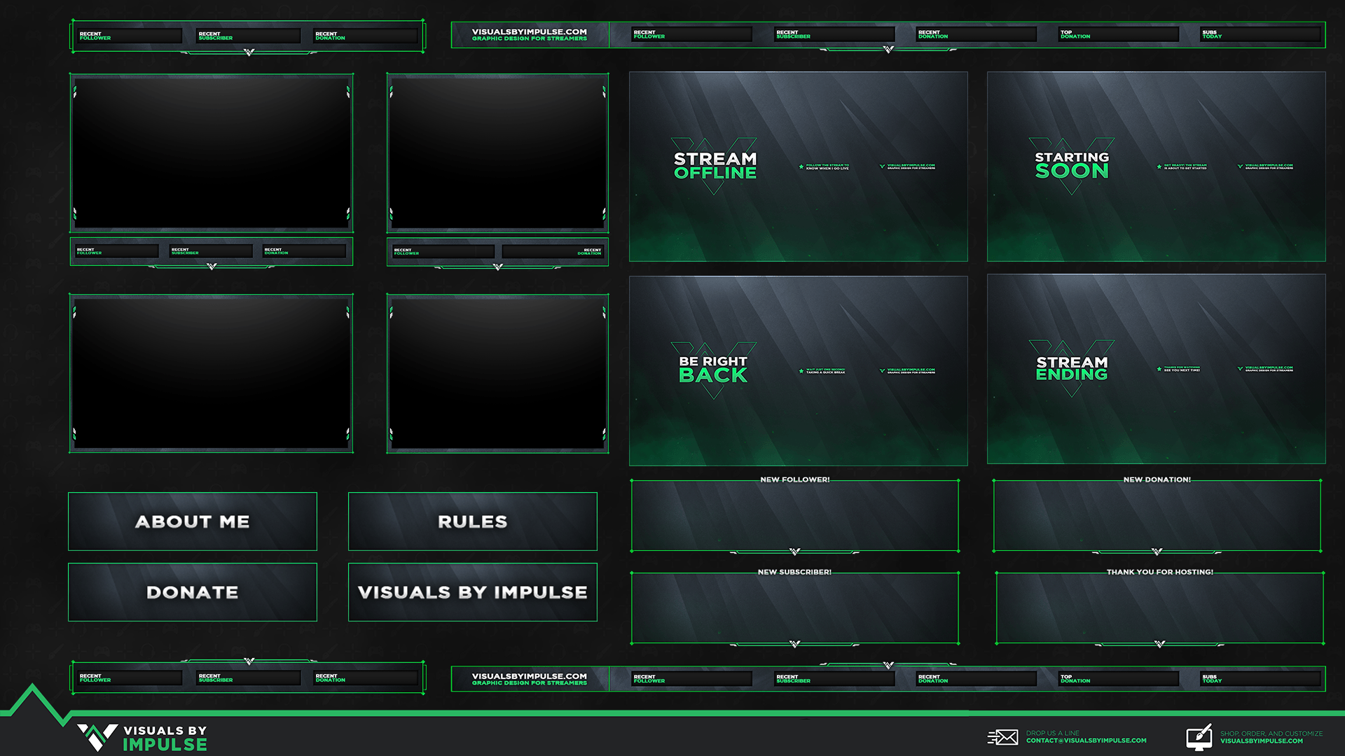 Free Animated Stream Package