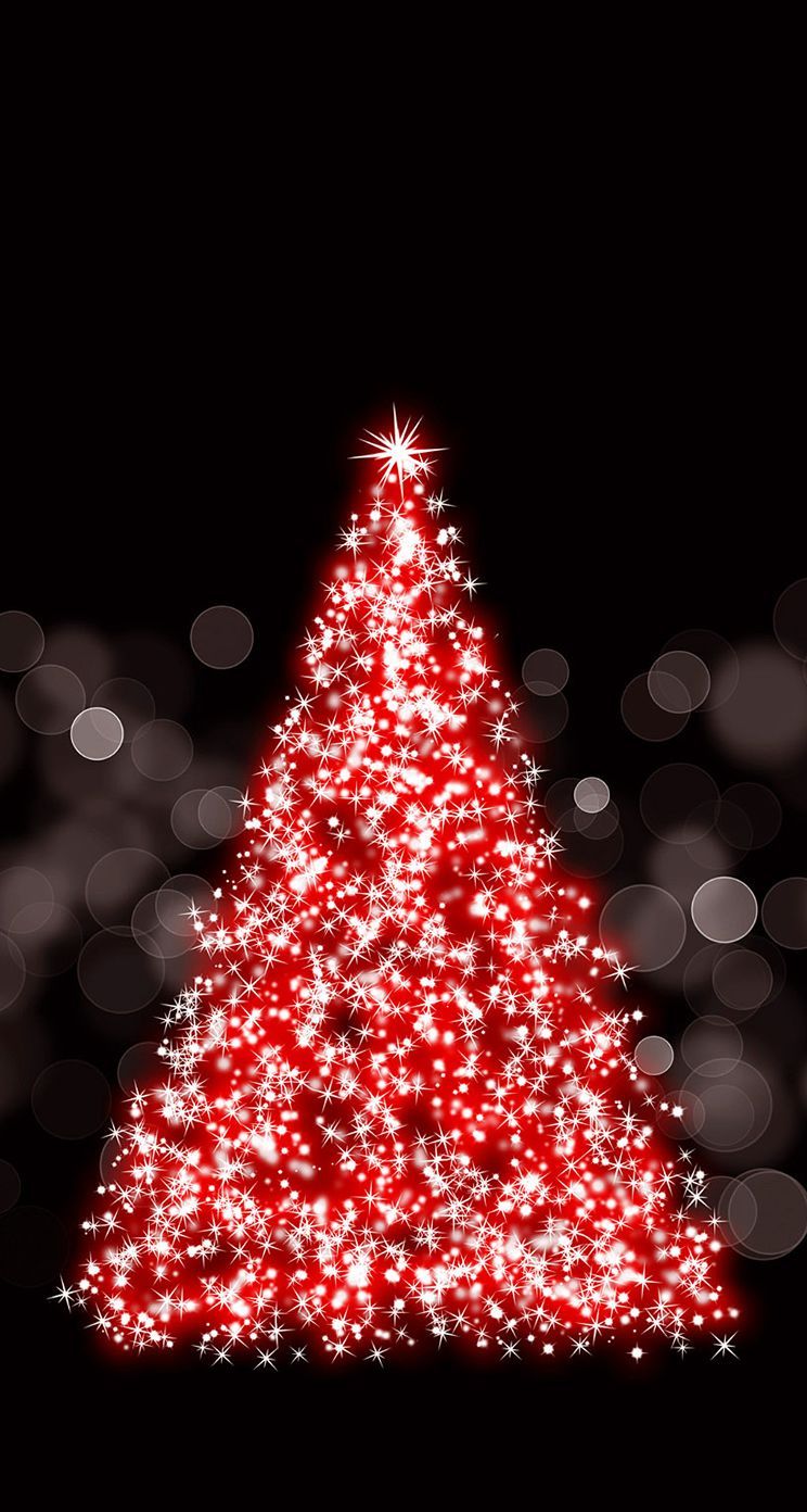 Sparkling Christmas iPhone Wallpaper Free Sparkling Christmas iPhone Background