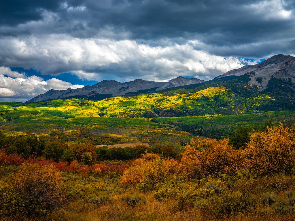 Kebler Pass Colorado Autumn Colors Aspens Fall Foliage Fuj