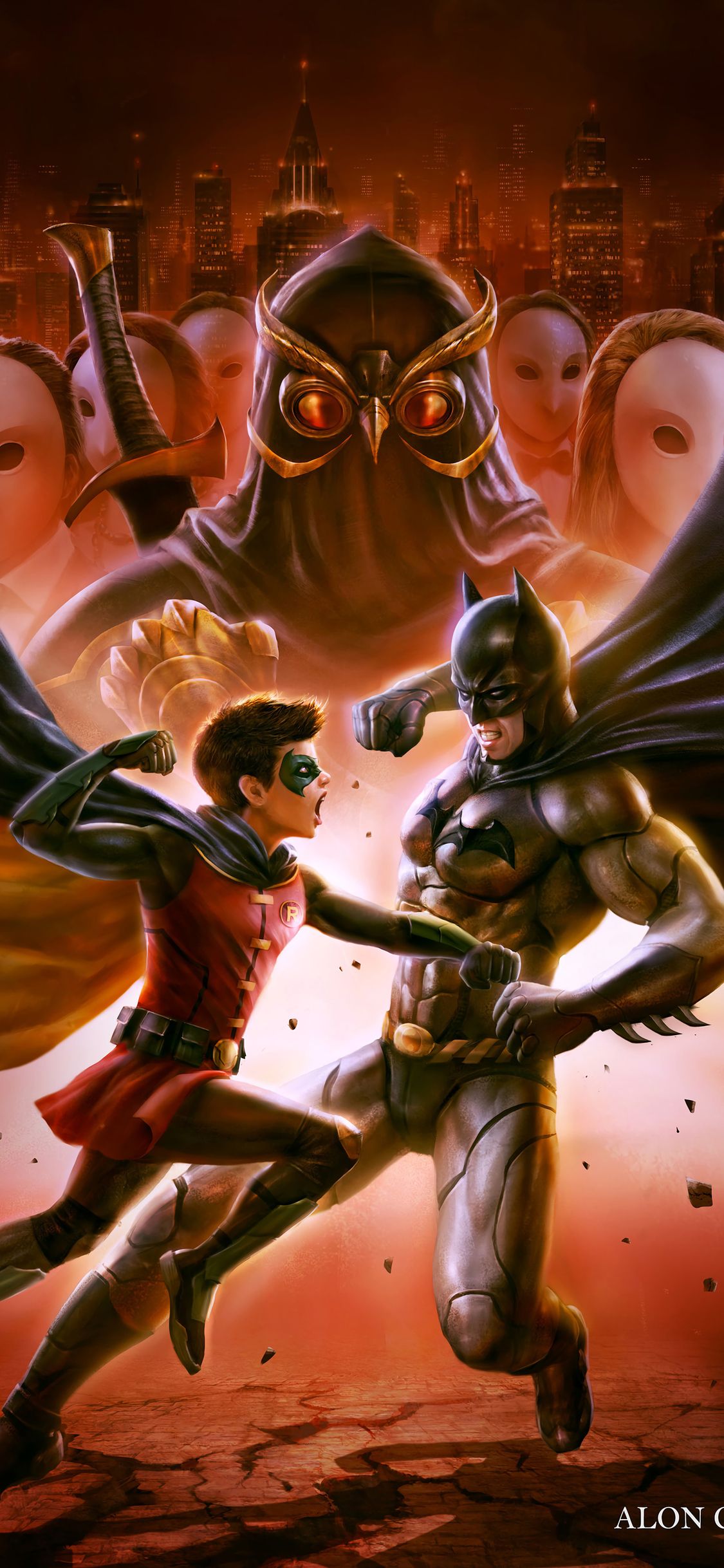 Batman Vs Robin iPhone XS, iPhone iPhone X HD 4k Wallpaper, Image, Background, Photo and Picture