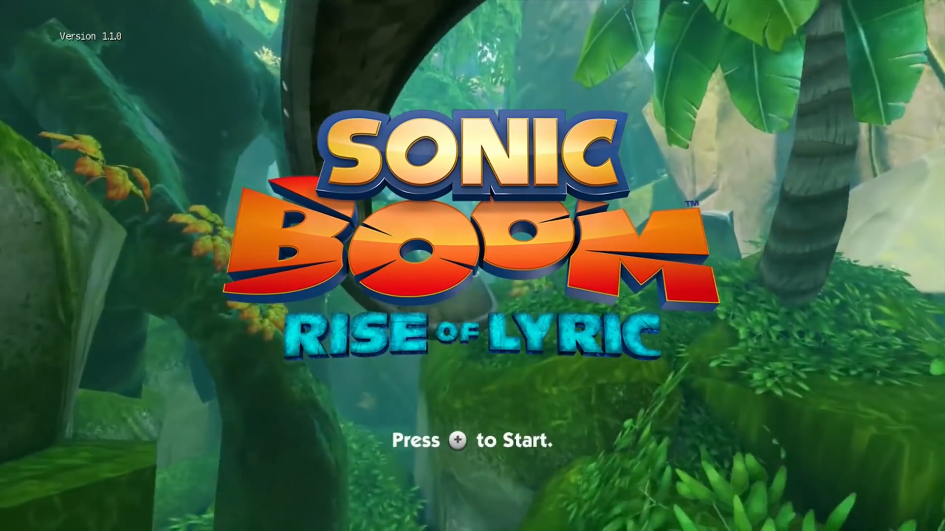 Sonic Boom: Rise of Lyric Screenshots for Wii U