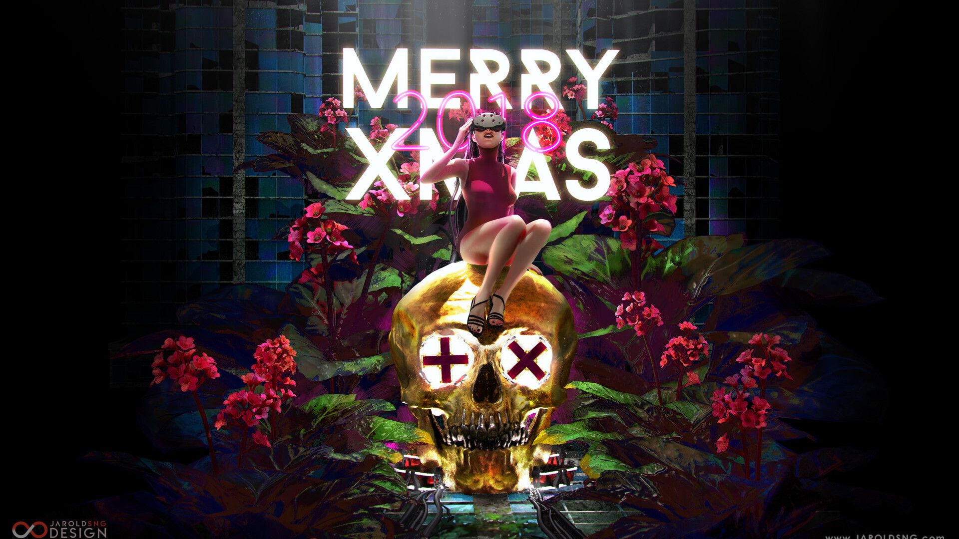 Merry Christmas Art Laptop Full HD 1080P HD 4k Wallpaper, Image, Background, Photo and Picture