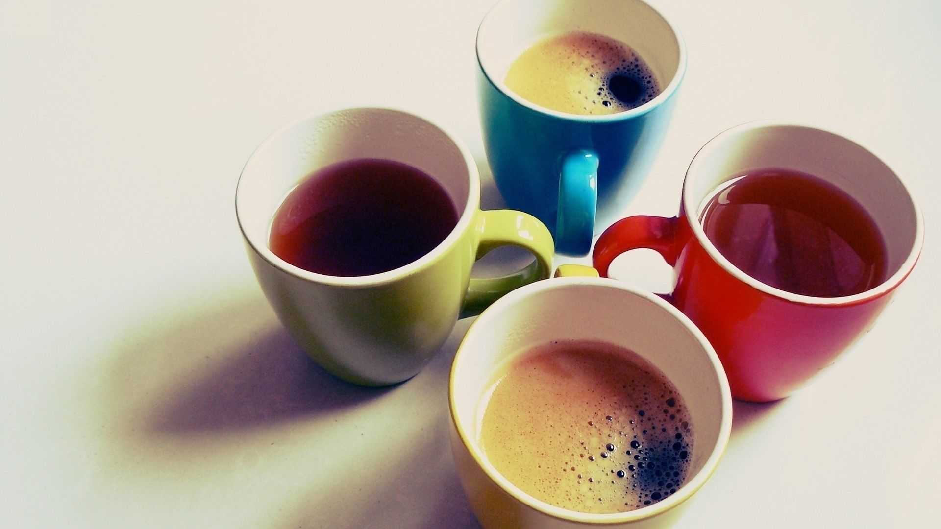 Colorful Coffee Mugs Wallpaper Cup Of Tea Wallpaper & Background Download
