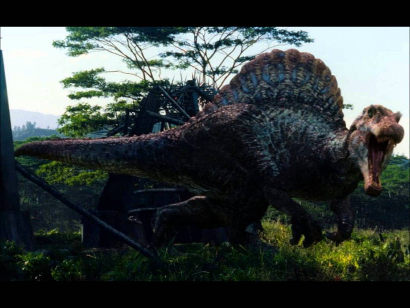 JP Rexy((Younger)) vs Spinosaurus((JP3))