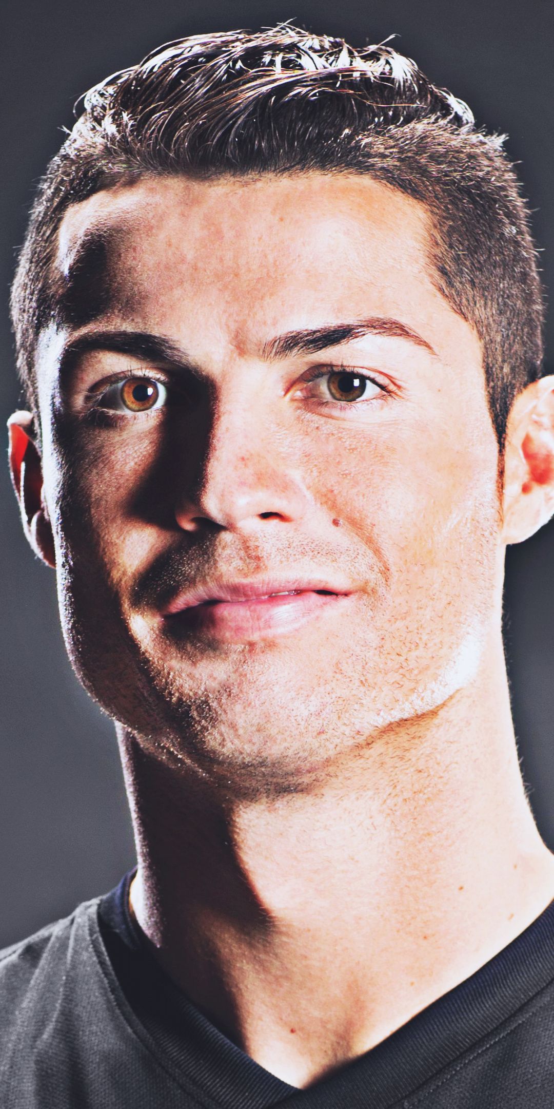 Footballer, portrait, smile, Cristiano Ronaldo, 1080x2160 wallpaper. Cristiano ronaldo hairstyle, Cristino ronaldo, Crstiano ronaldo