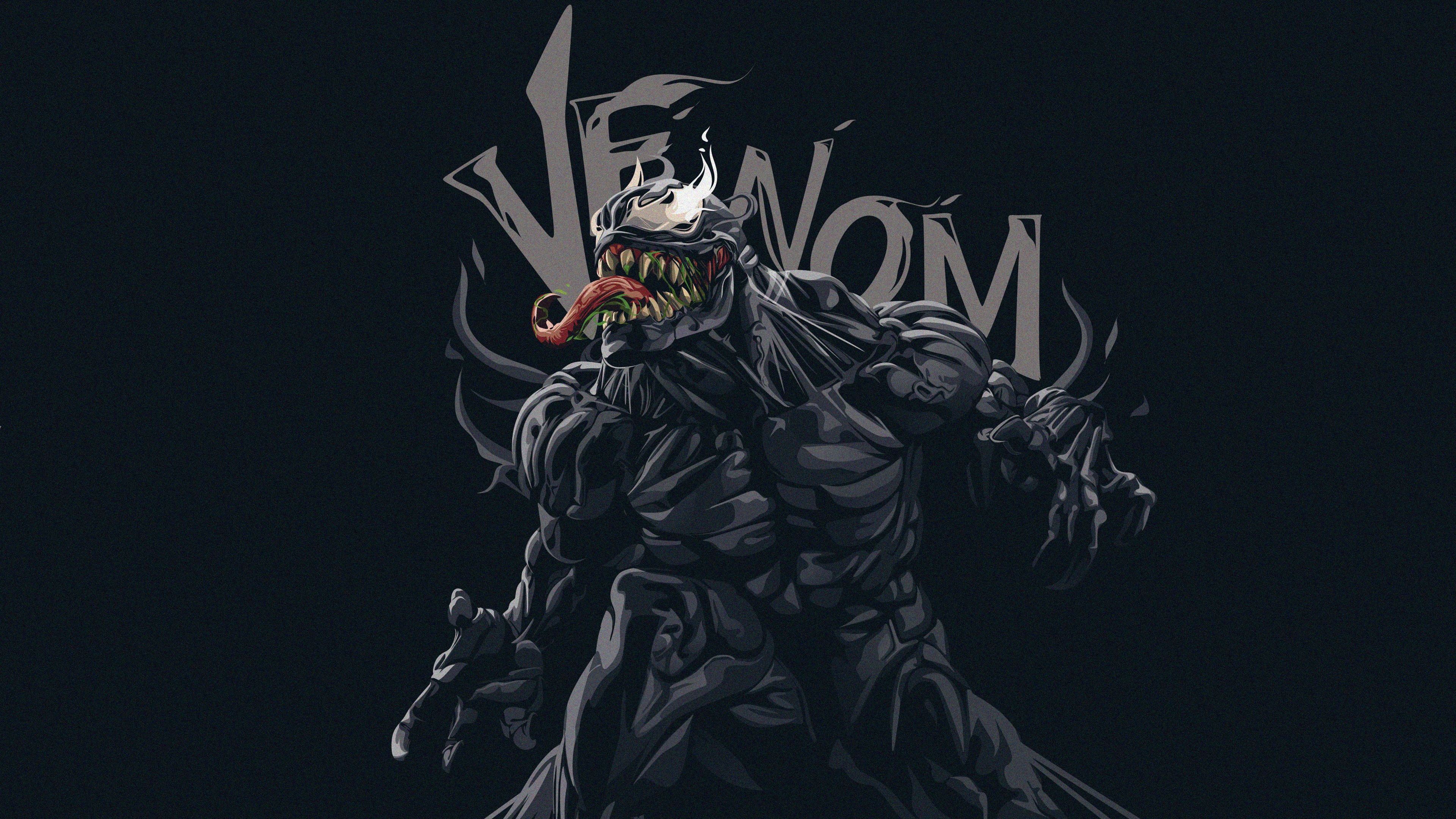 4k Venom Wallpaper