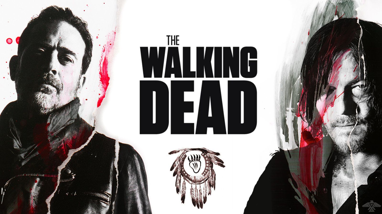Walking Dead Negan Daryl HD Wallpaper