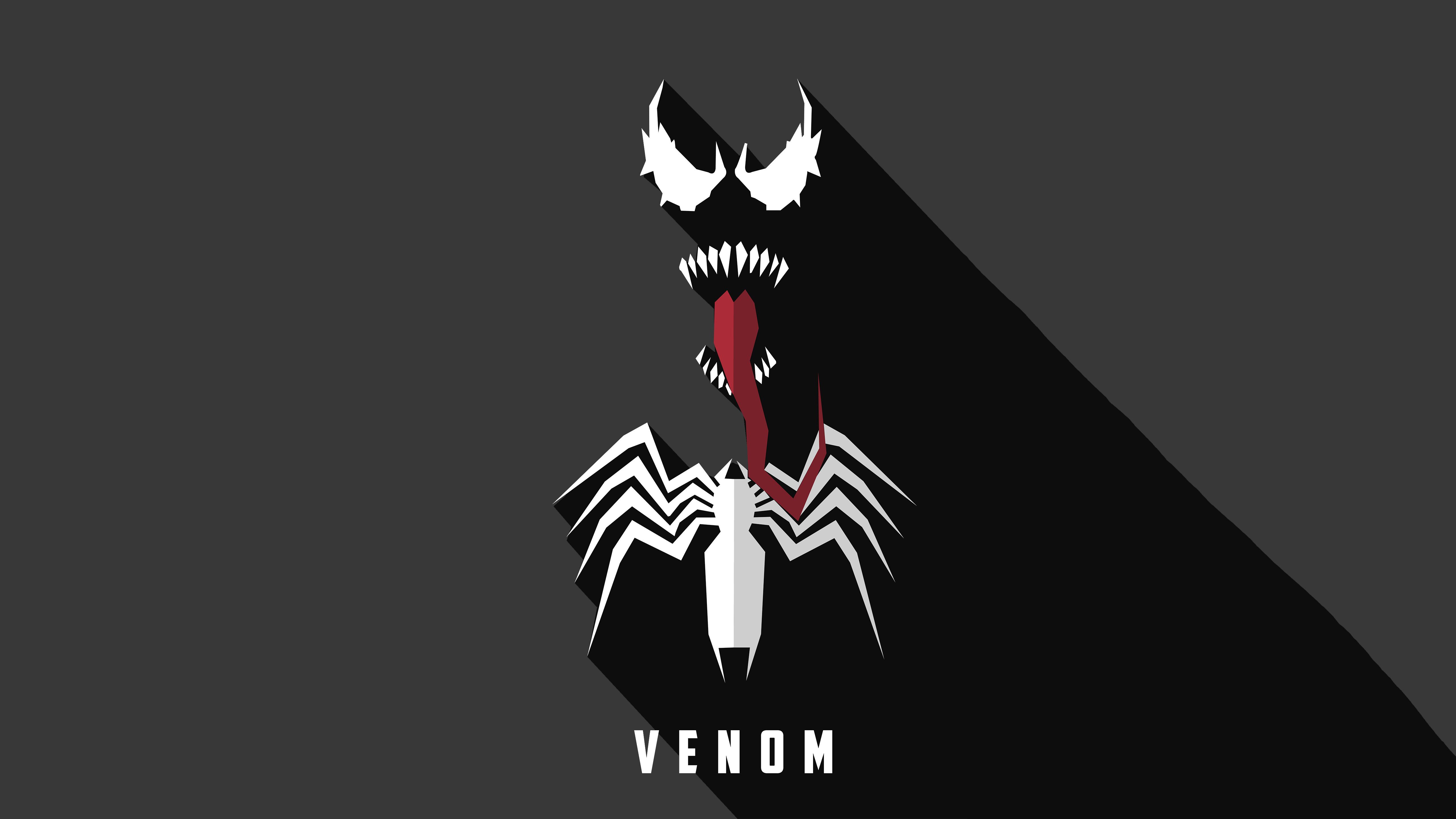 Venom 2018 Poster Logo Wallpaper HD Background Image Wallpaper HD