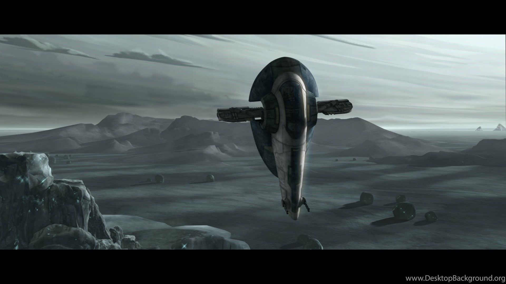 Boba Fett Slave 1 1371426 Desktop Background