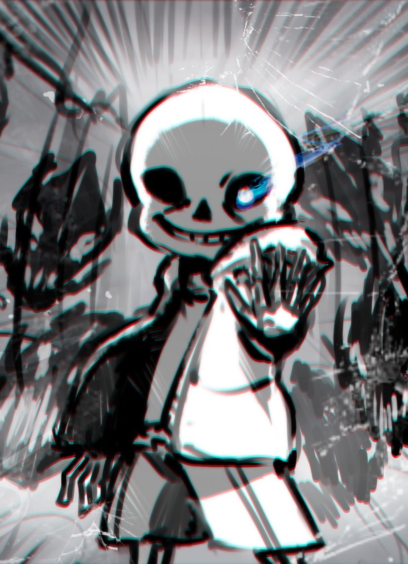 Download 840x1160 wallpaper sketch art, video game, sans, undertale, iphone 4, iphone 4s, ipod touch, 840x1160 HD image, background, 15806
