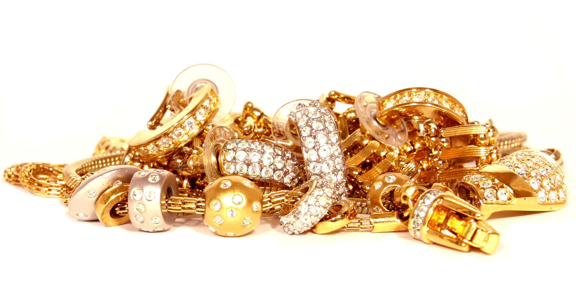 gold jewellery background