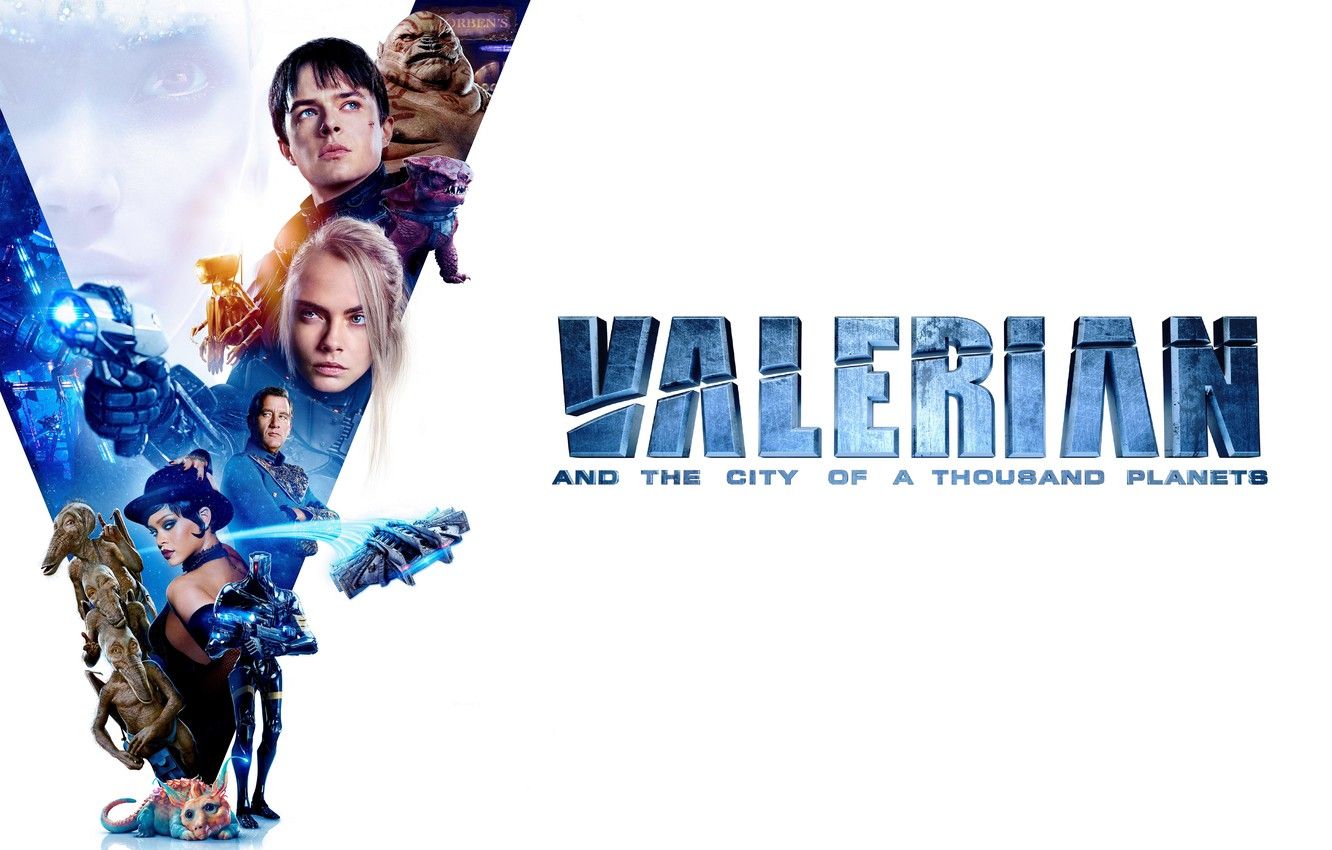 Wallpaper Movie, Valerian and the city of a thousand planets, Valerian and the City of a Thousand Planets image for desktop, section фильмы