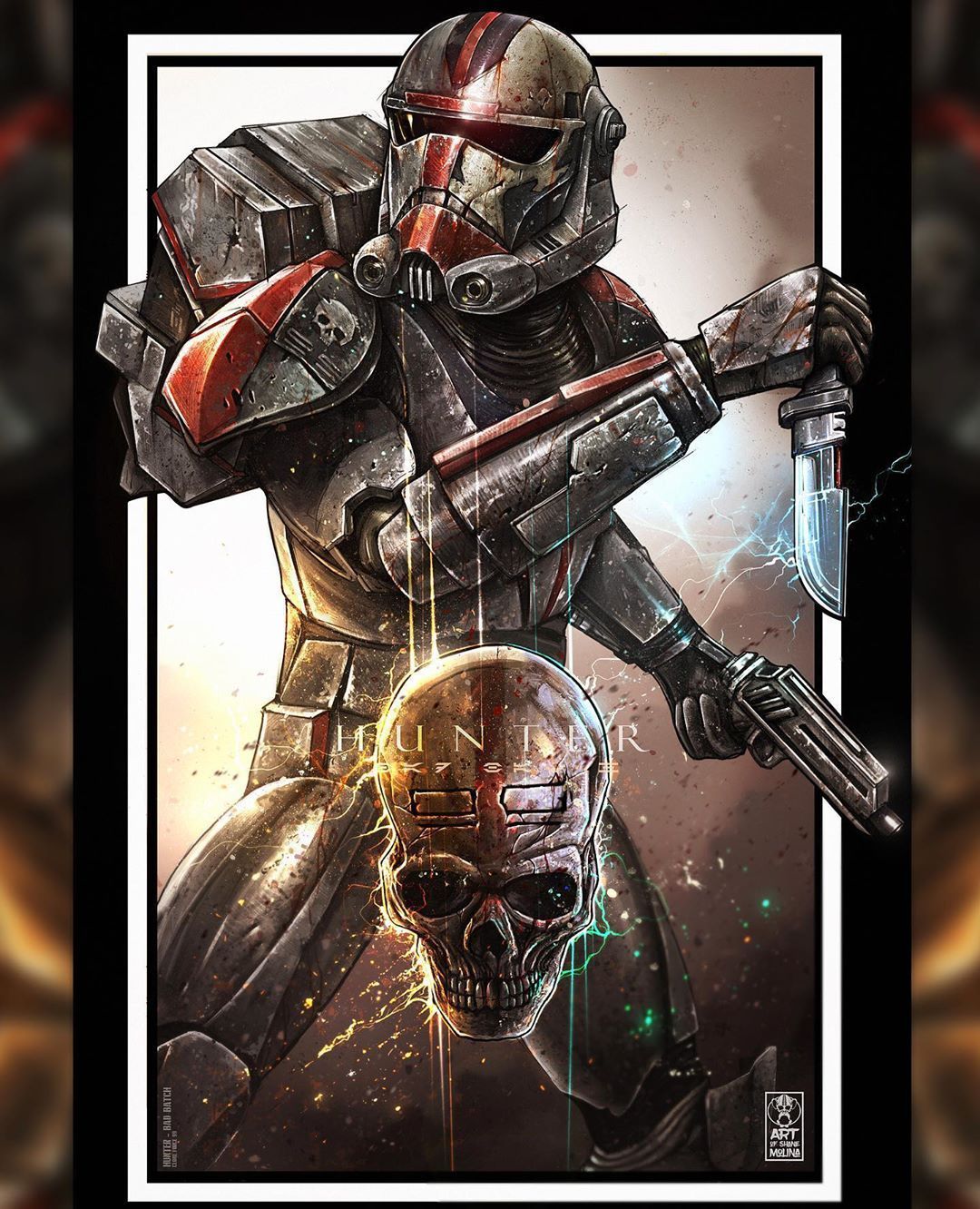 Star Wars The Bad Batch Series Characters 4K Phone iPhone Wallpaper 8730a
