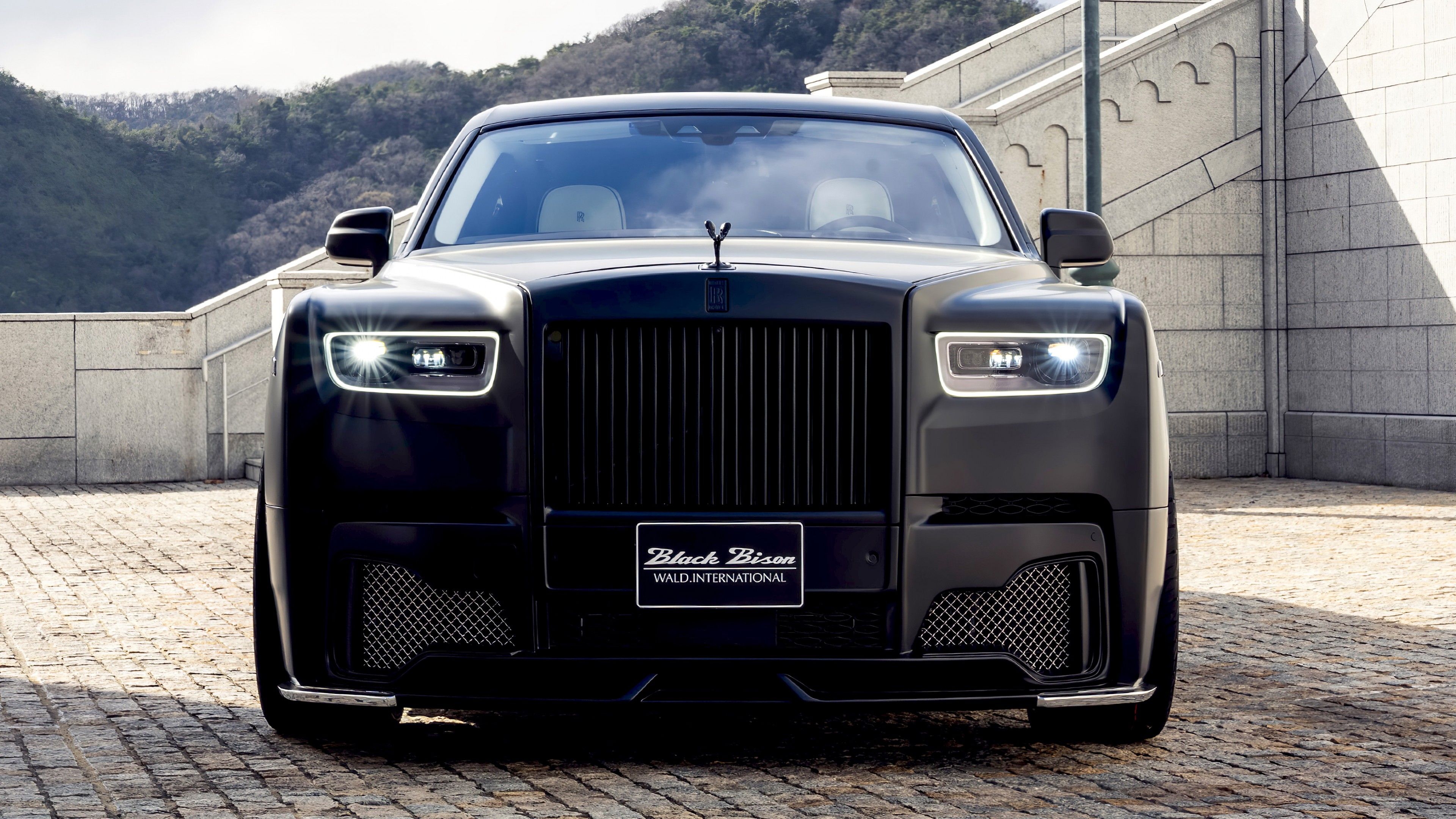 WALD Rolls Royce Phantom Sports Line Black Bison Edition 2019 4K Wallpaper. HD Car Wallpaper