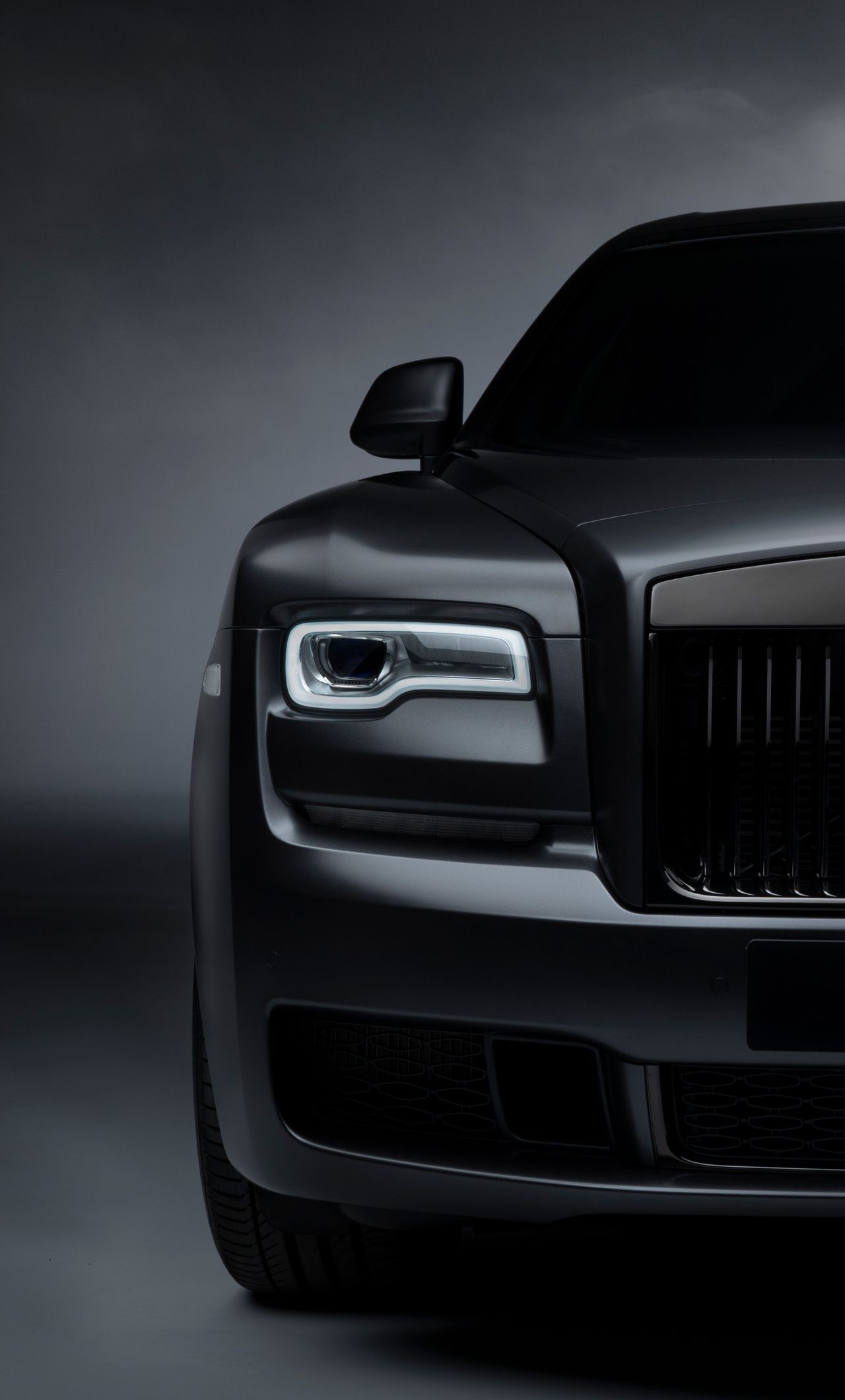 Rolls Royce Ghost Black Badge 2019 Front iPhone HD 4k Wallpaper, Image, Background, Photo and Picture