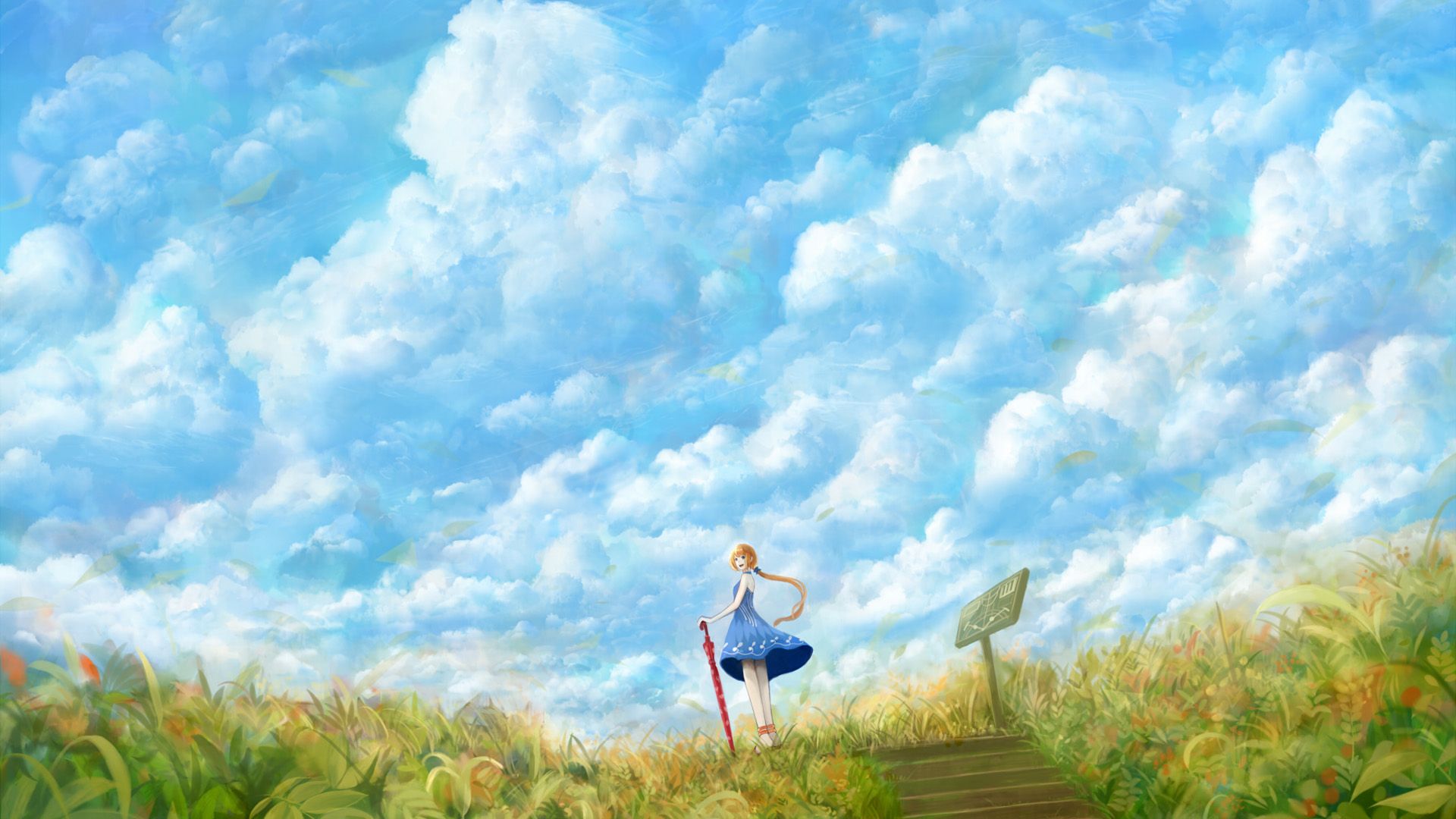 Cloudy White Sky HD Wallpaper .wallpapervortex.com