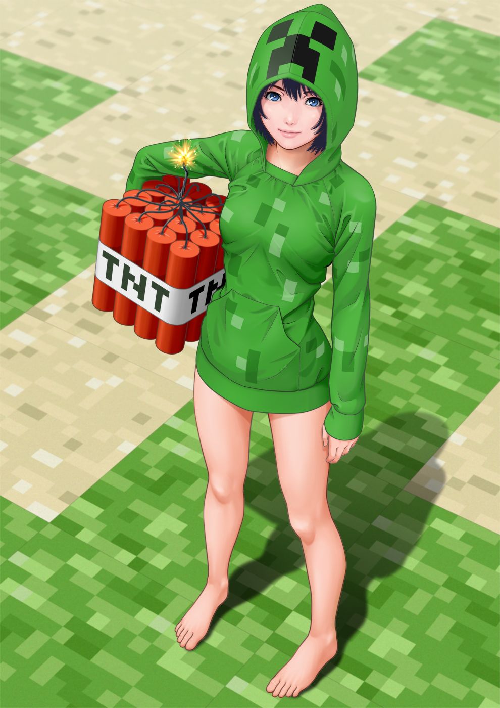 Creeper (Minecraft) Anime Image Board