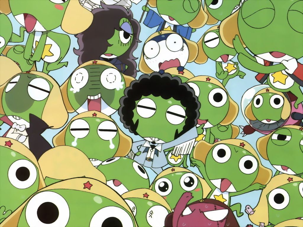 Sgt. Frog (Keroro Gunso) Wallpaper: Keroro Gunso Wallpaper. Sergeant, Frog, Cartoon wallpaper