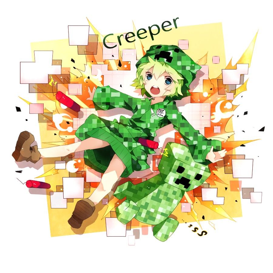 Creeper (Minecraft) Anime Image Board