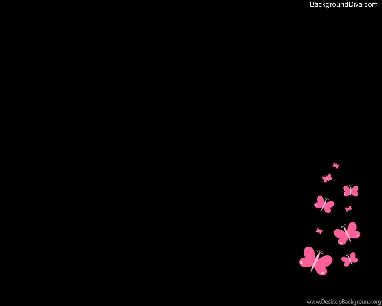 Pink And Black HD Wallpaper Desktop Background Girly Wallpaper Background