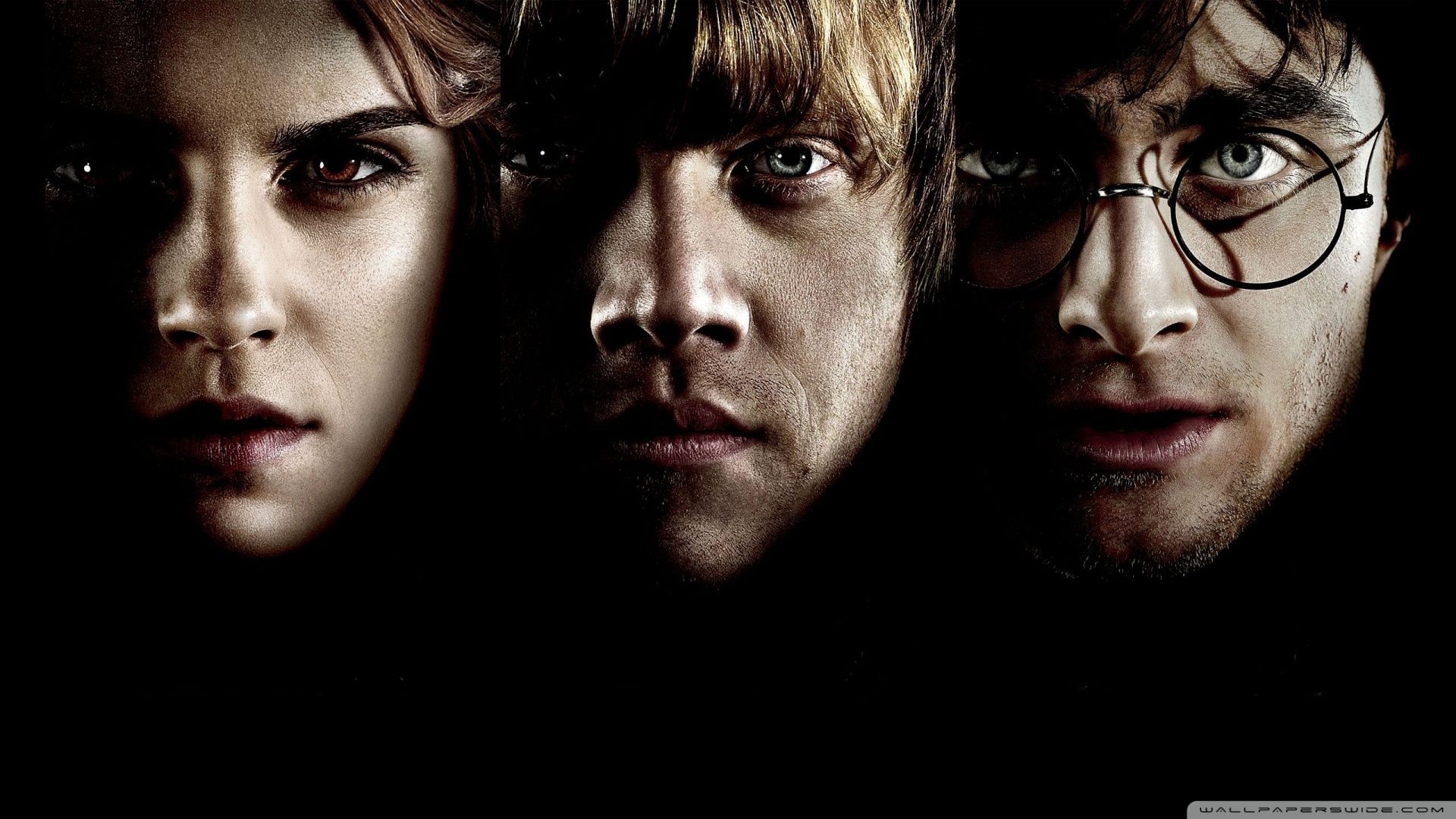 Hermione, Ron And Harry Potter HD desktop wallpaper