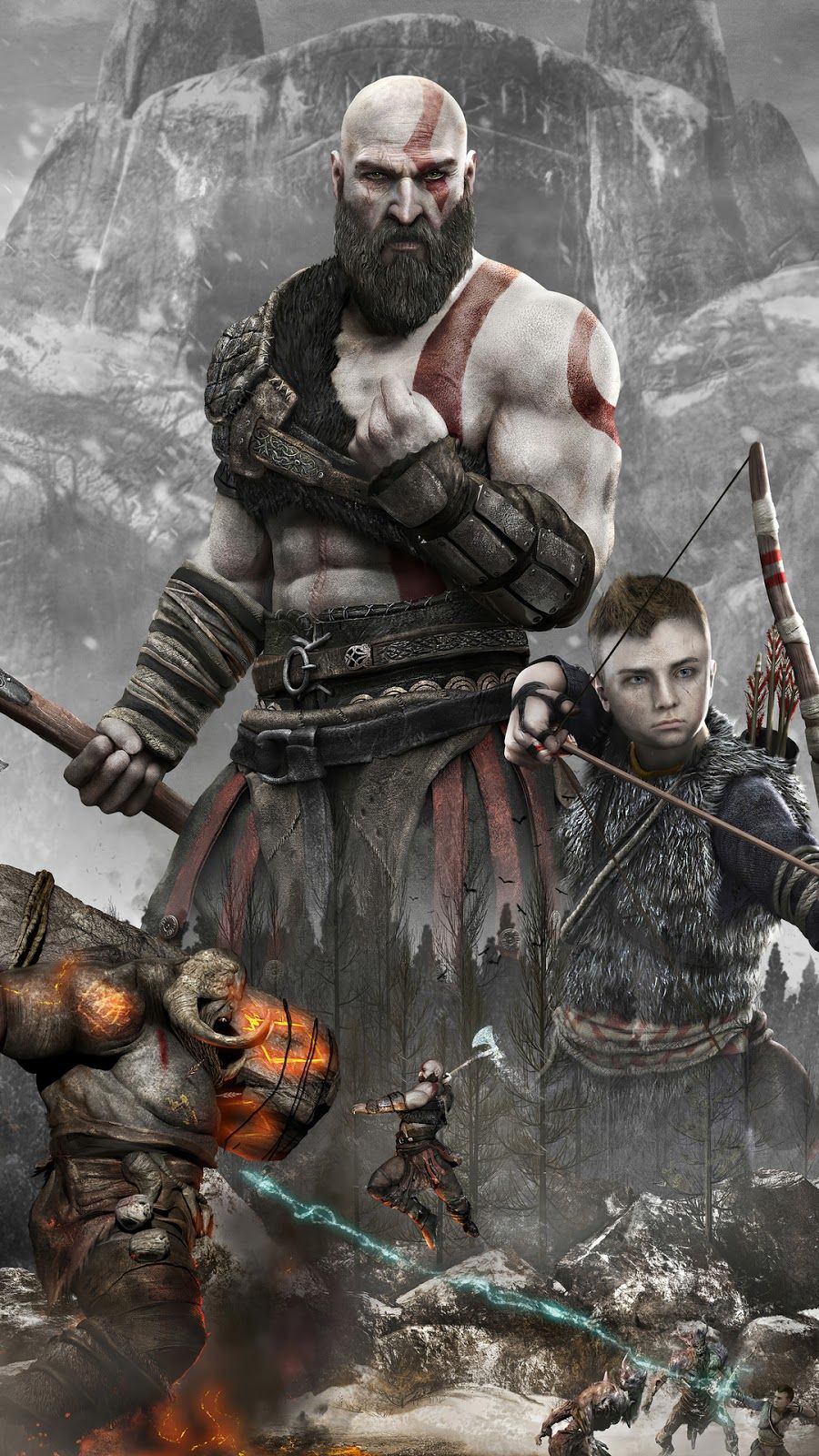 God Of War 4k Wallpapers - Top Ultra 4k God Of War Backgrounds