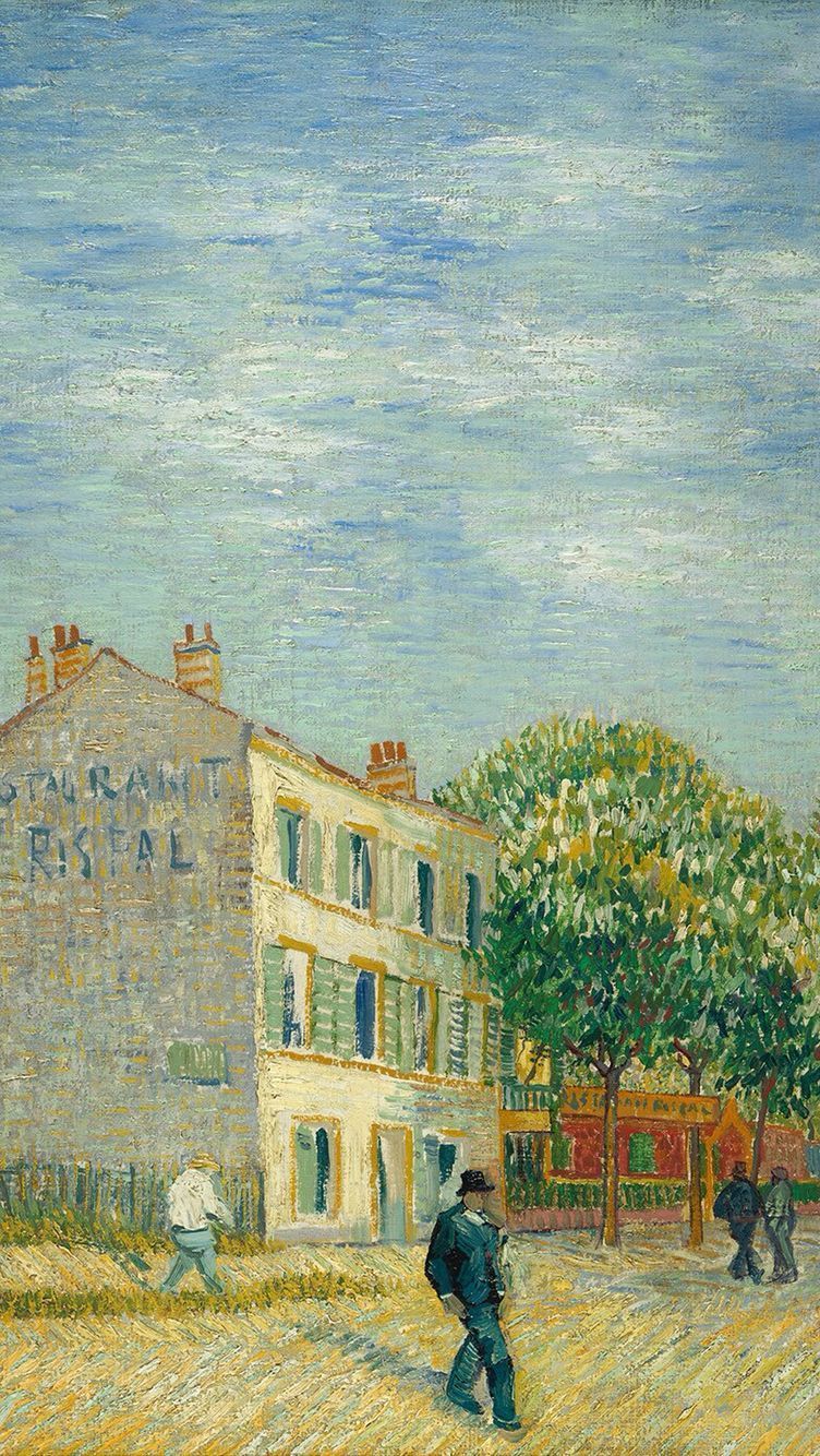 Van Gogh's painting in iPhone wallpaper #aestheticwallpaperiphone Van Gogh's painting in iPhone wallpaper. Van gogh wallpaper, Van gogh paintings, Van gogh art
