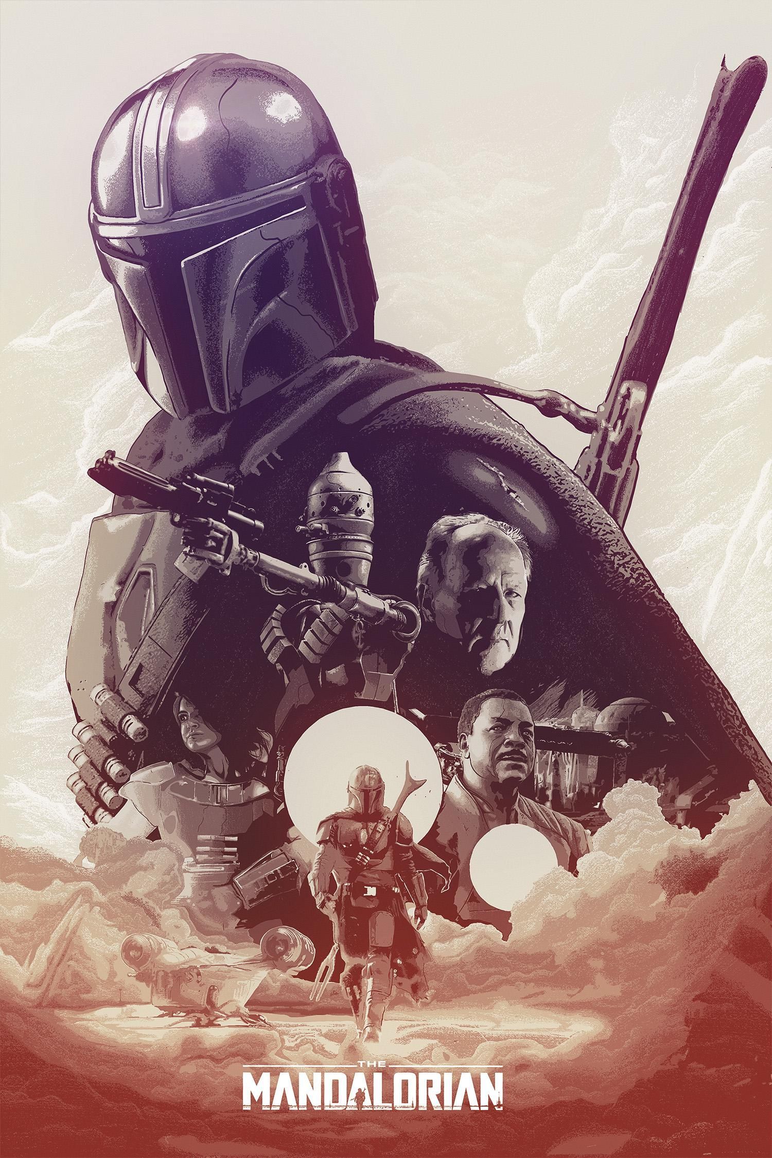 Star Wars Mandalorian iPad Wallpaper