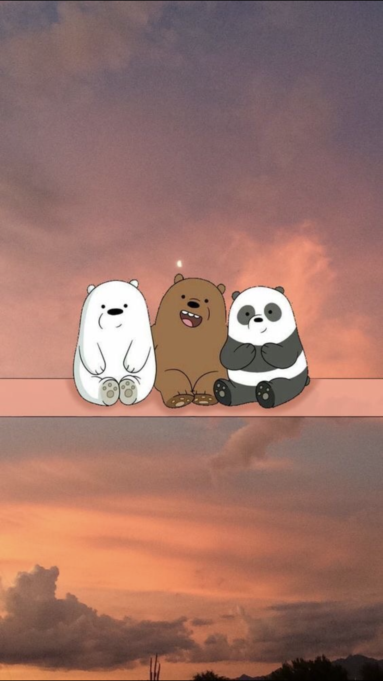 we bare bears wallpaper. Bear wallpaper, We bare bears wallpaper, Cute panda wallpaper