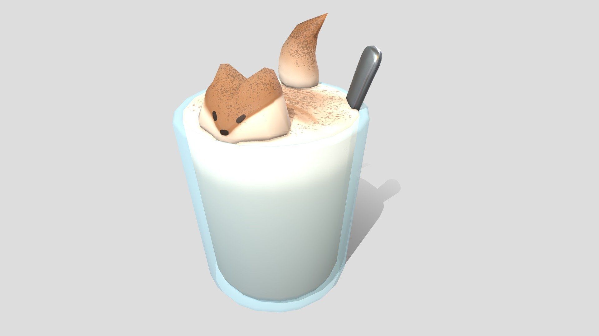 Catpuccino! Free 3D model by Samantha Siyrex Johns [f264bf3]