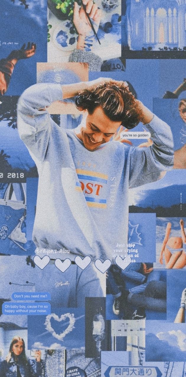 Image about blue in aesthetic Harry styles
